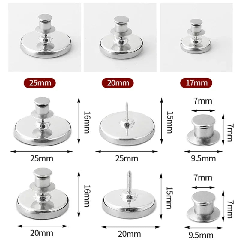 Curtain Magnetic Button